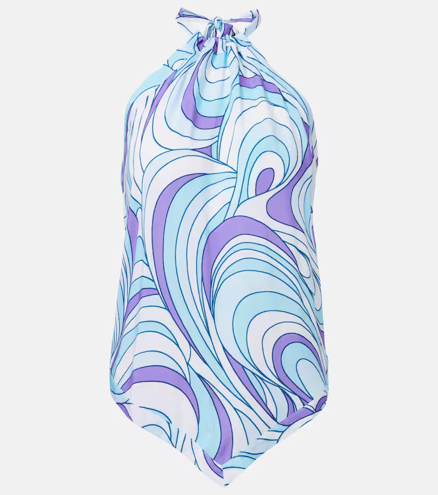 Melissa Odabash Raya printed halterneck top | Mytheresa (US/CA)