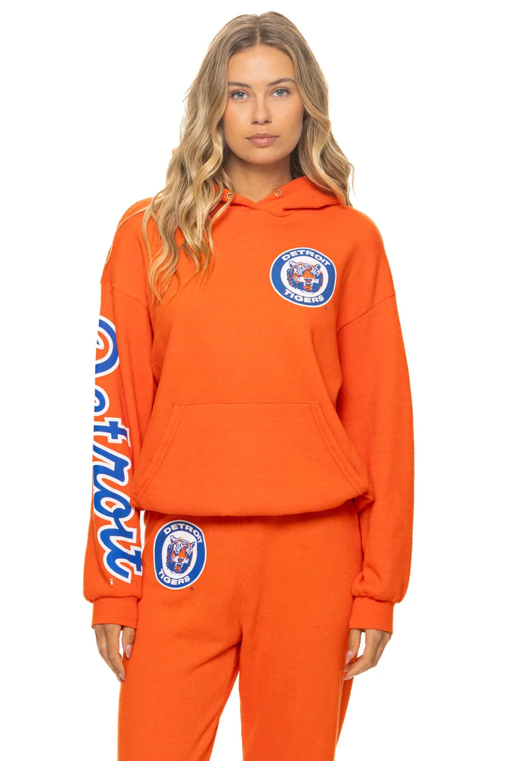 DETROIT TIGERS 2026 RELAXED PULLOVER HOODIE - ORANGE | Aviator Nation