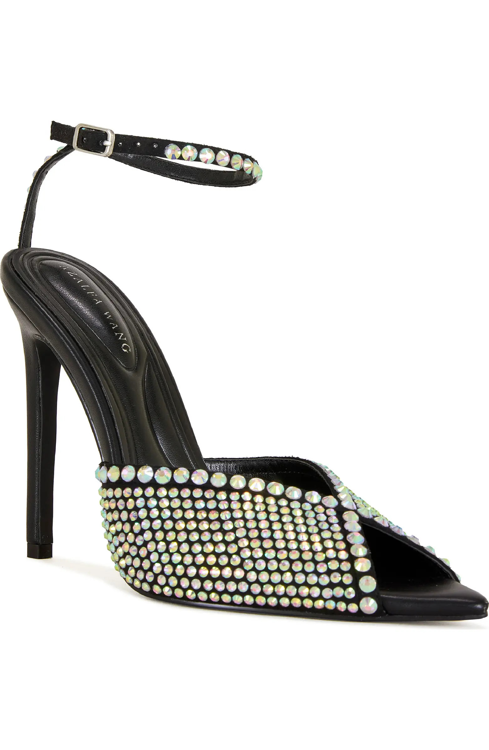 Quarinii Ankle Strap Pointed Toe Sandal (Women) | Nordstrom