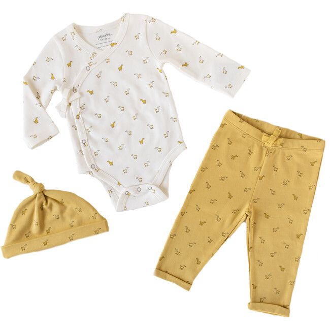 Hatchlings Duck 3pc Set, Marigold | Maisonette