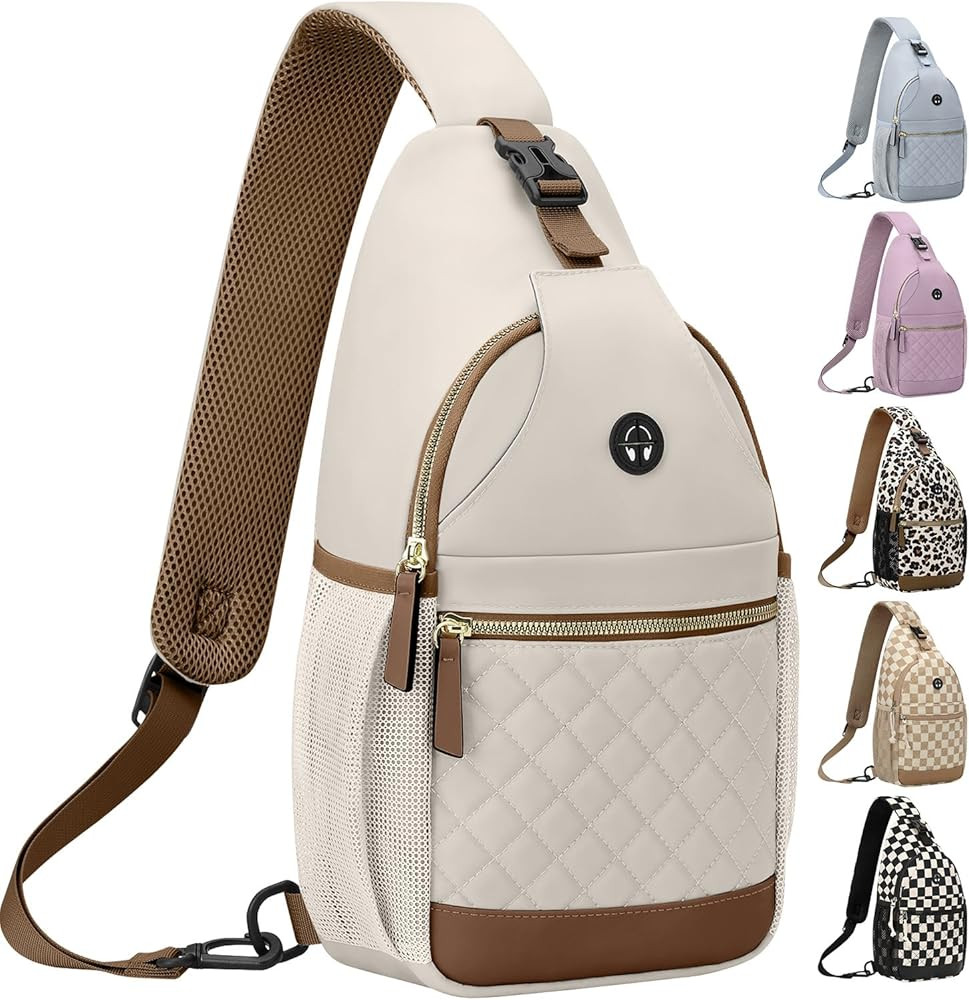 Small Crossbody Purses Bags for Women Men Travel, Chest Sling Bag Women Casual Cross Body Bag for... | Amazon (US)