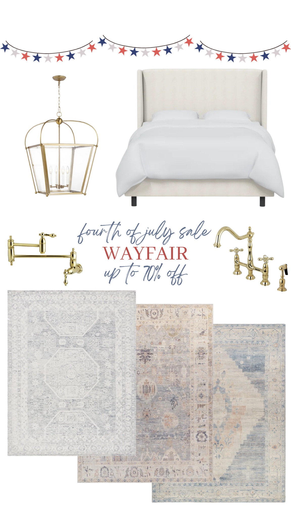 Wayfair Fourth of July sale! Save up to 70% off!

Bedroom, rug, living room, Tilly bed, pendant light, home decor, summer decor

#LTKStyleTip #LTKHome #LTKSummerSales