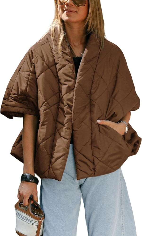 Lianlive Women Puffer Vests Casual Lightweight Oversized Padded Jacket Coat Warm Quilted Vest Out... | Amazon (US)