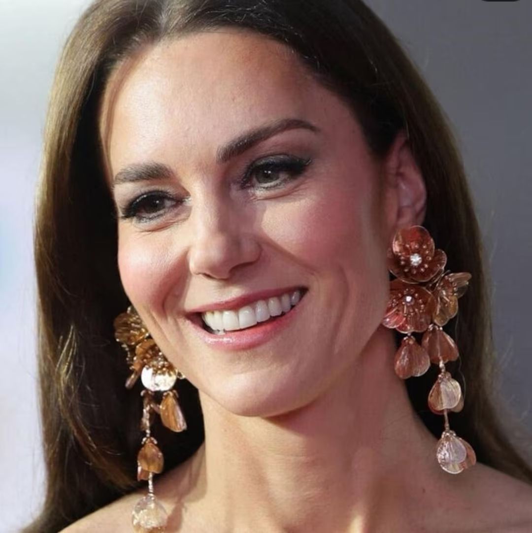 Zara Earrings, Cascading Floral Earrings, Gold and Silver Dangle Drop Earrings, Kate Earrings, On... | Etsy (US)
