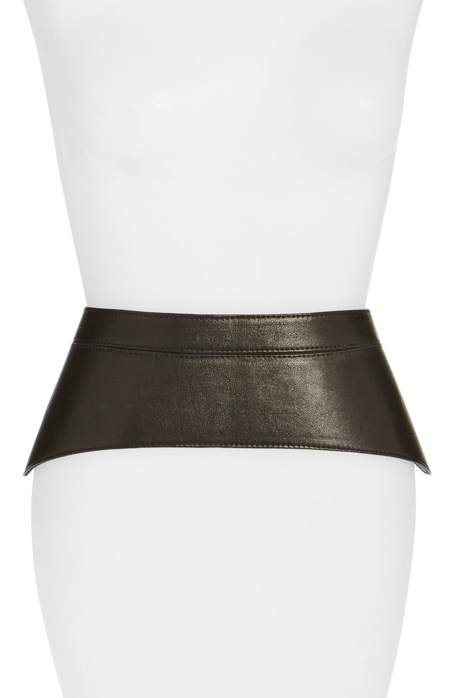 'Peplum' Leather Corset Belt | Nordstrom