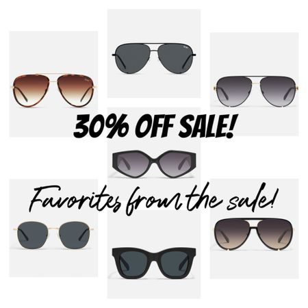 So many cute sunglasses and they are on sale for 30% off! 

#LTKTravel #LTKSaleAlert #LTKGiftGuide
