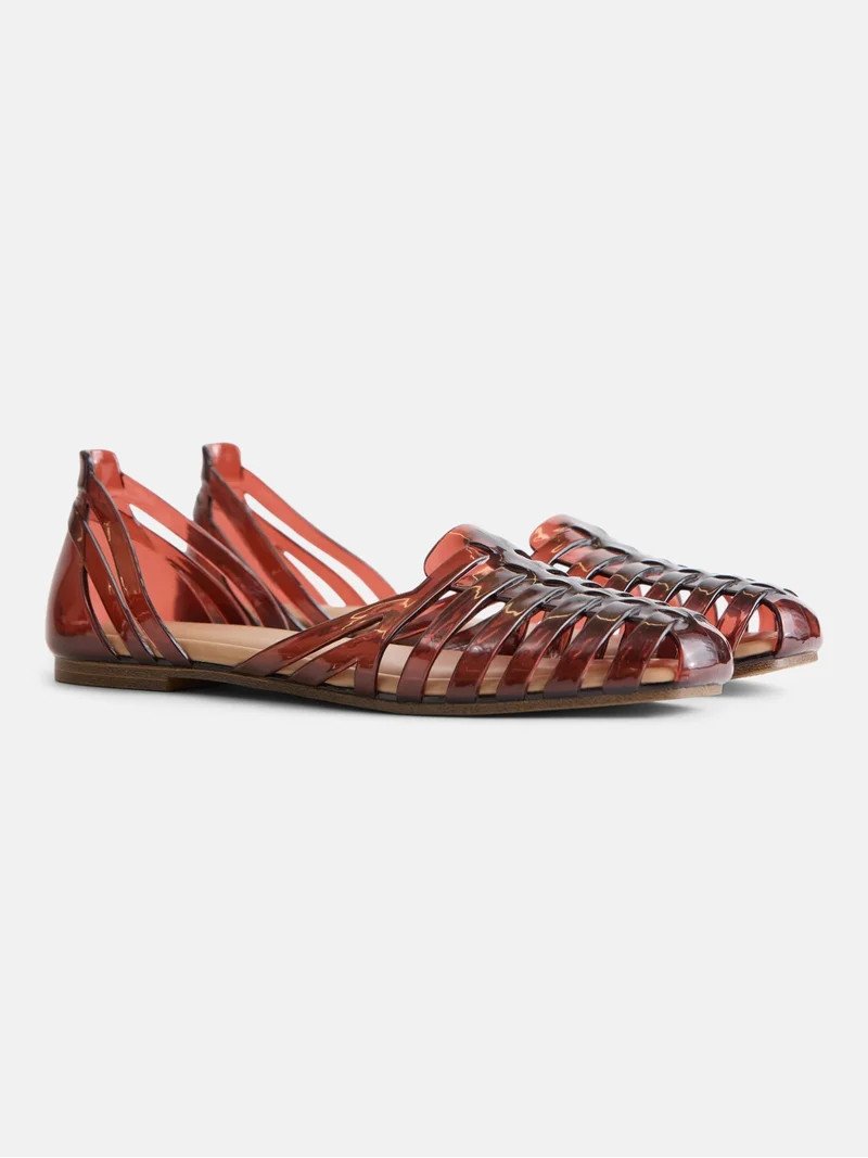 Time and Tru Women's Huarache Jelly Sandals | Walmart (US)