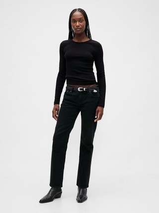 Pointelle Rib T-Shirt | Gap (CA)