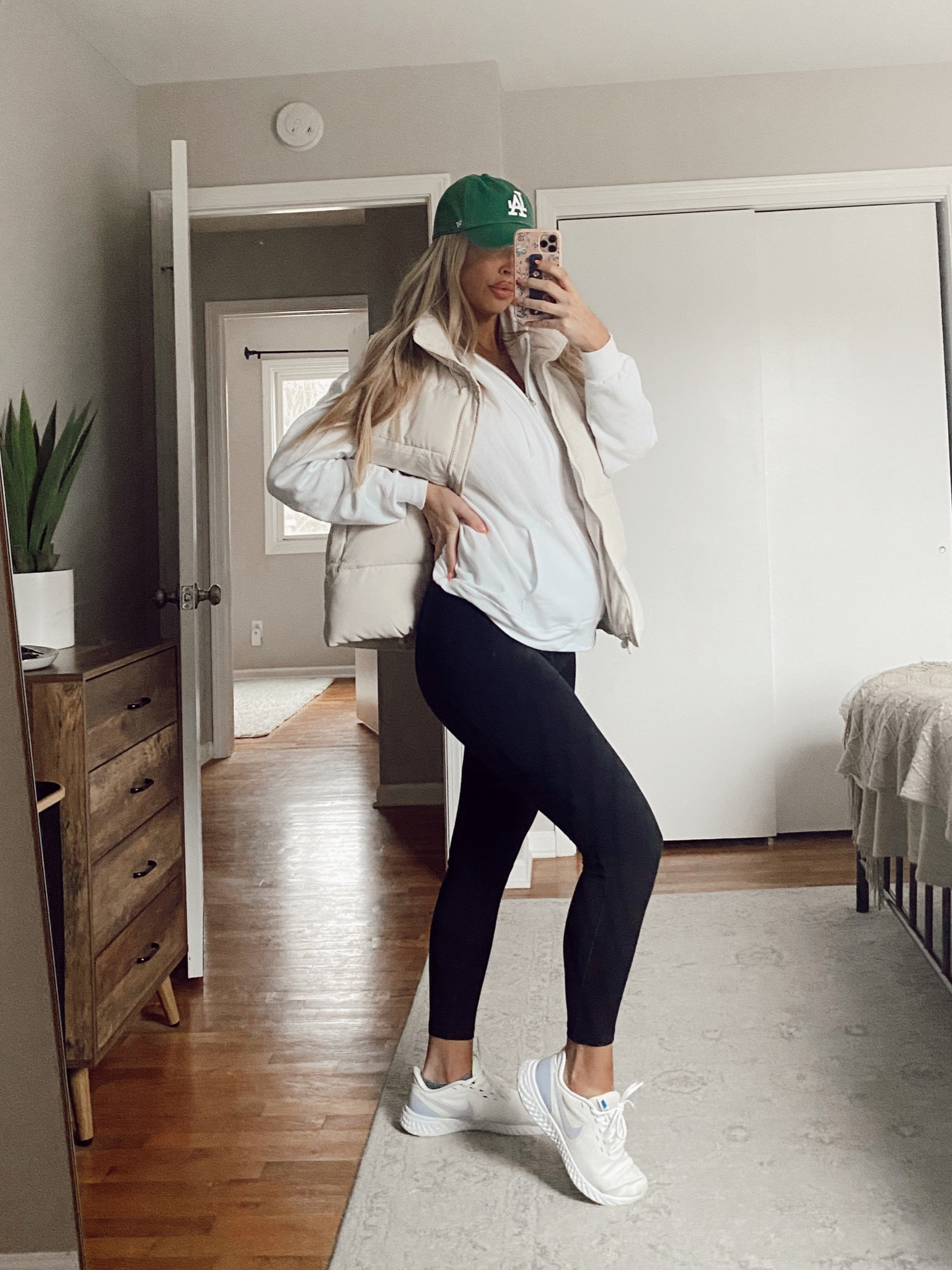 Wearing a size M in the vest & L in hoodie! Posted Amazon legging dupes ❤️

#LTKunder50 #LTKbump #LTKstyletip