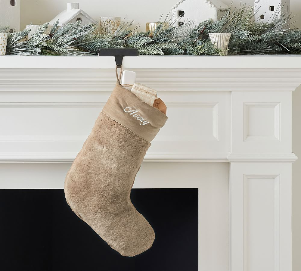 Faux Fur Alpaca Stocking | Pottery Barn (US)
