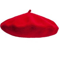 Red Beret With Cabillou 100% Wool French Style | Etsy (US)