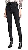 J Brand Jeans Women's Natasha Sky High Rise Skinny, Seriously Black, 30 | Amazon (US)