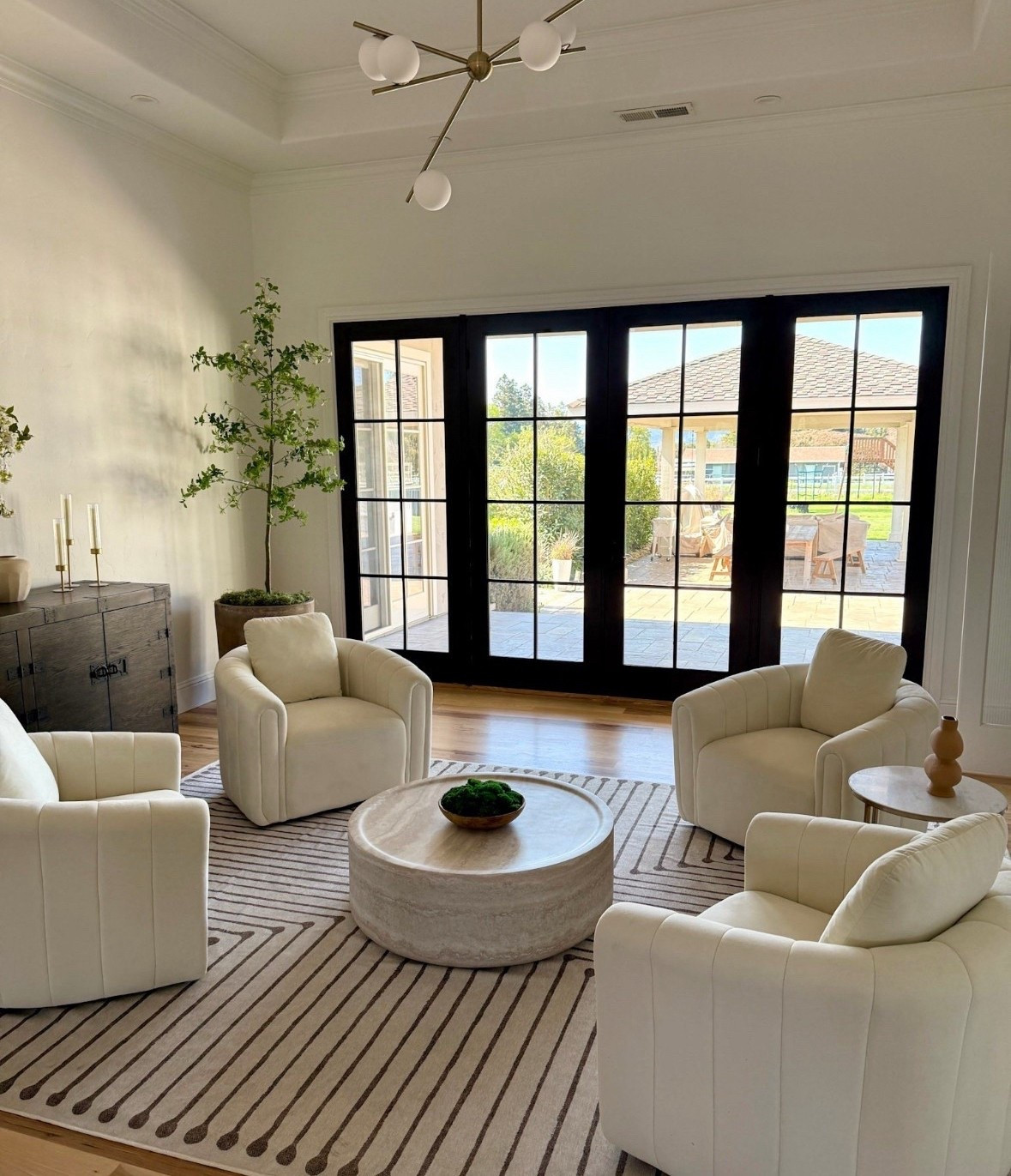 Sprucing up my living room for spring 🌸 This round marble coffee table is incredible quality and the swivel barrel chairs come in a set of two!



#LTKU #LTKHome