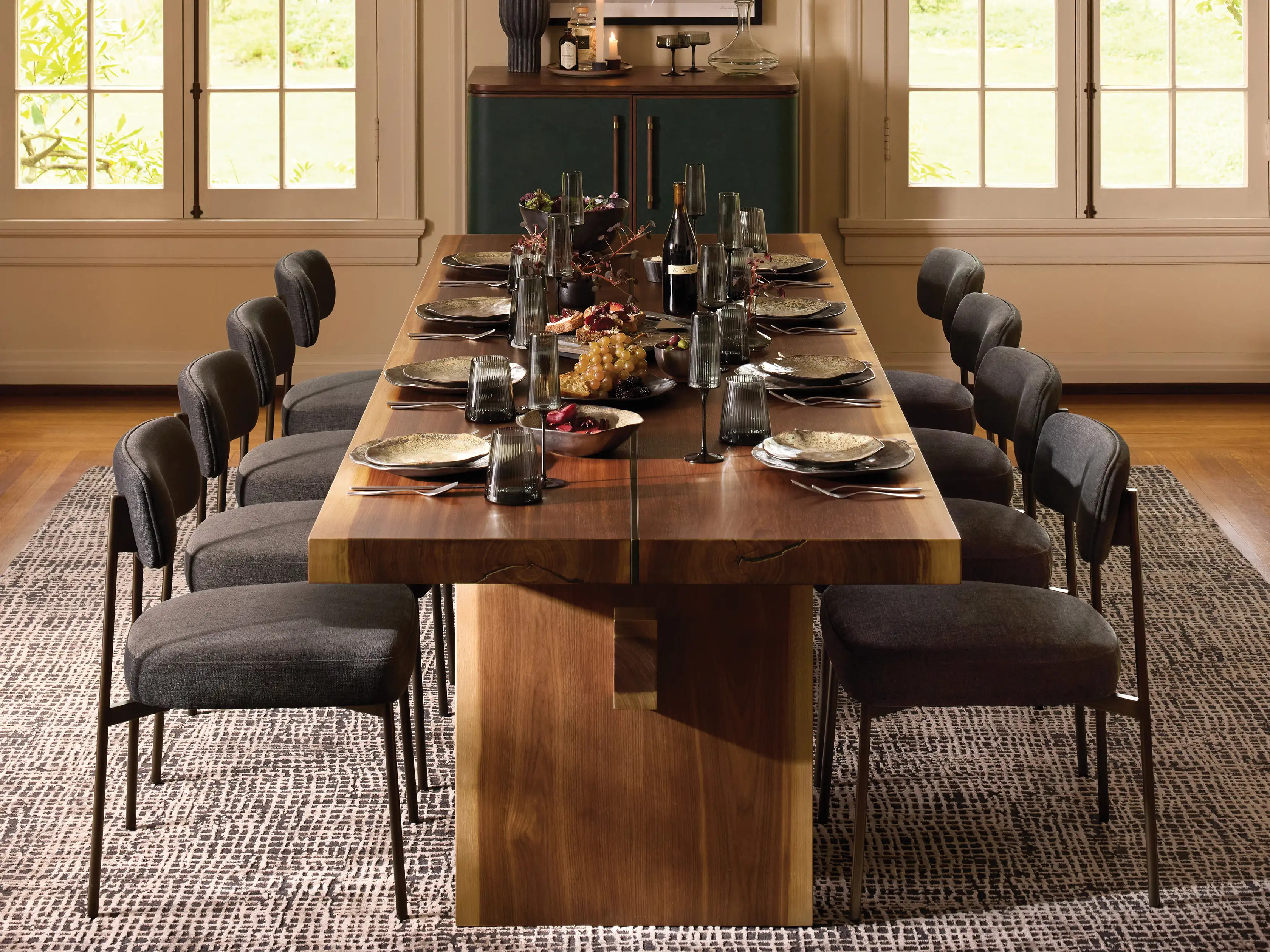 Billie Dining Chair in Antique Bronze | Arhaus