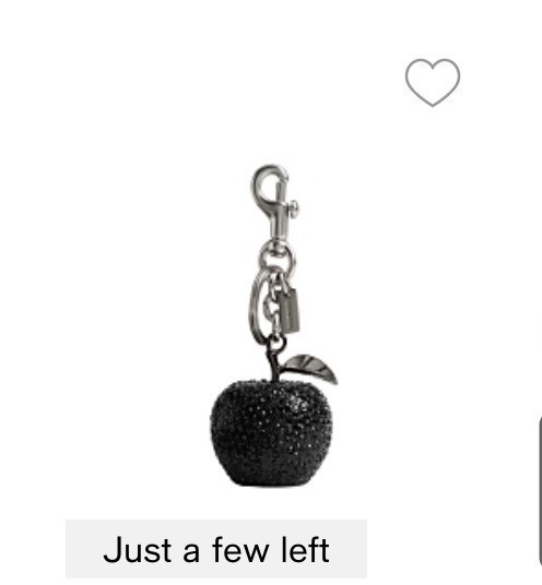 The Apple charm is $90 at Macys! Run! 