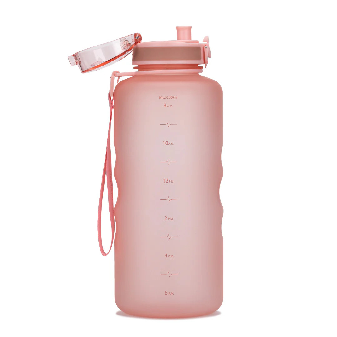 Coach 64 oz / 2 L with Time Marker and Chug Lid | Hydracy