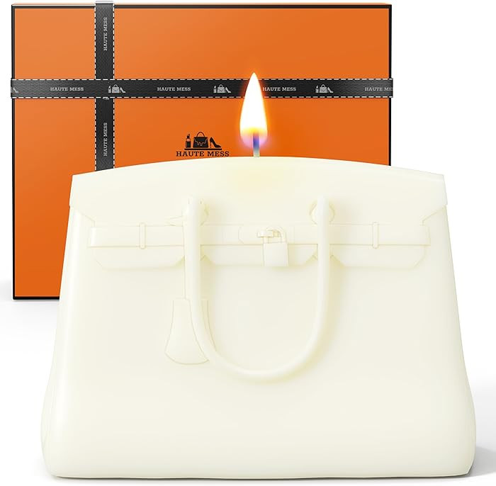 Handbag Candle with GiftBox - Air Wax - Luxury Gifts for Women - Elegant Home Decor Gift - Christ... | Amazon (US)