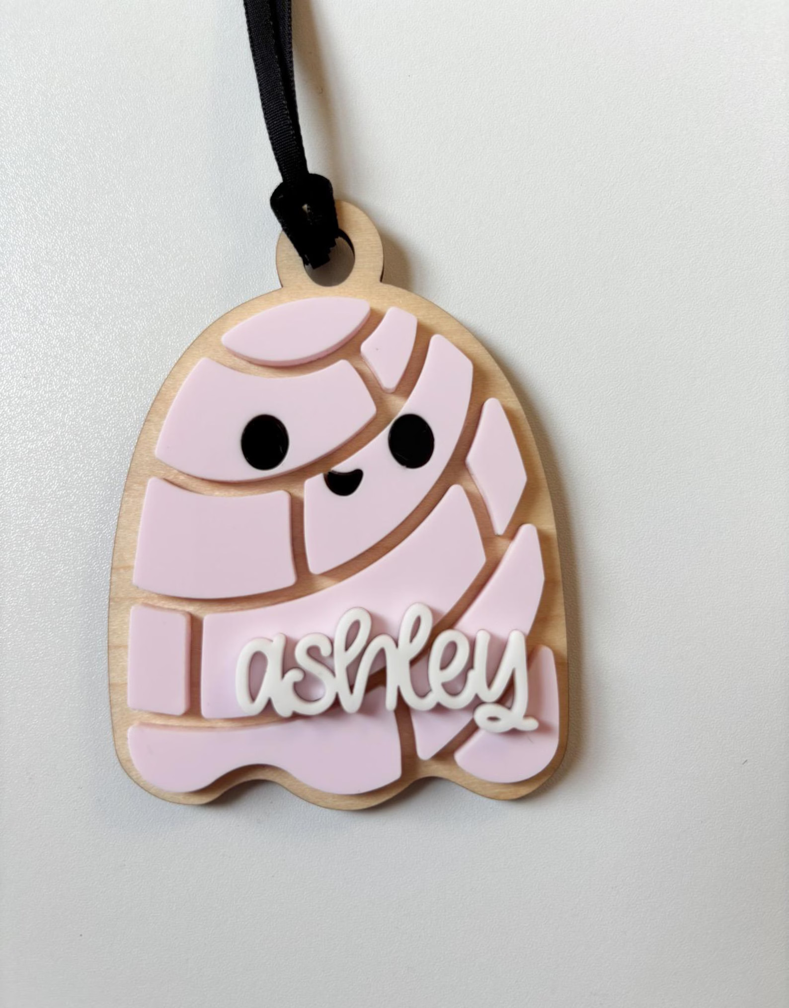 Concha Ghost Basket Tag, Boo Basket Tag, Kids Basket Tag, Name Tag for Halloween, Personalized Ba... | Etsy (US)