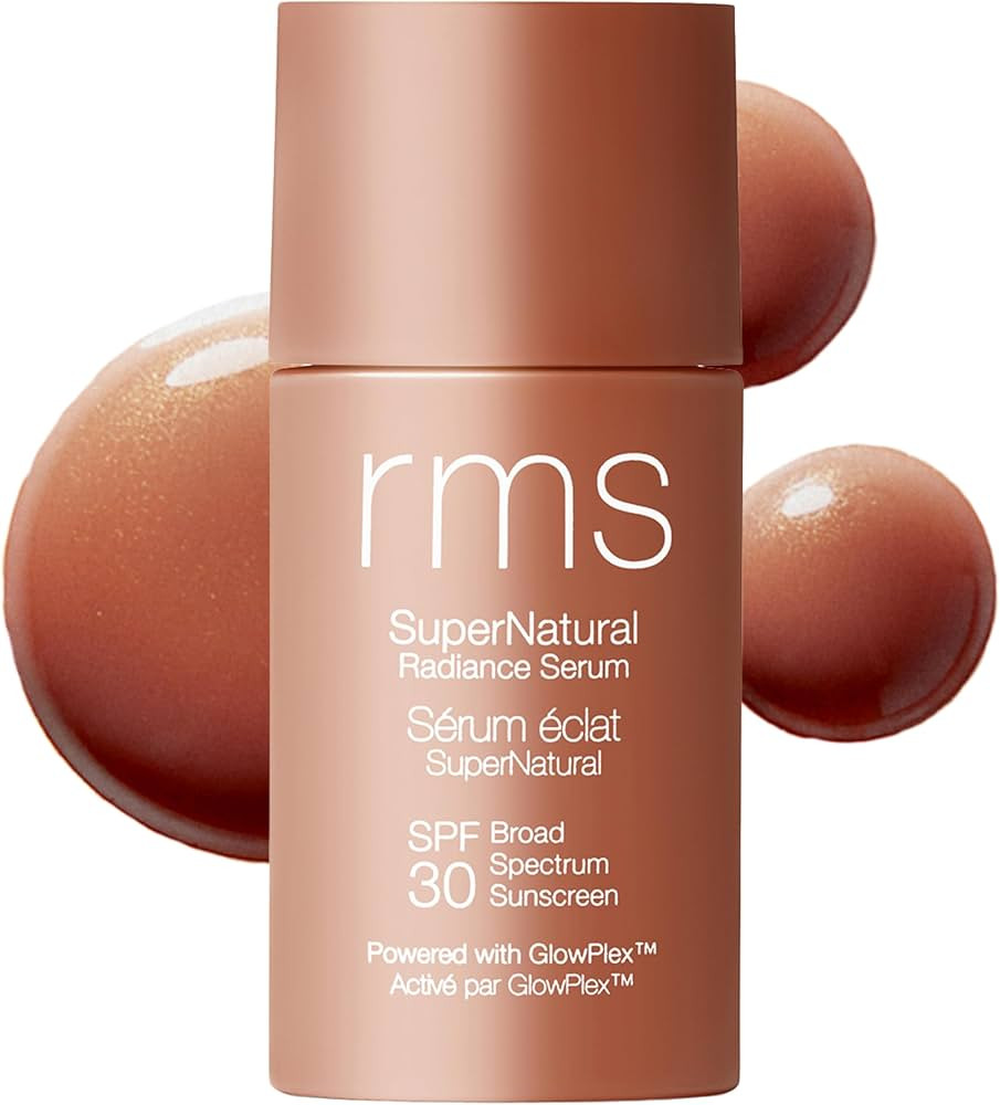 RMS Beauty SuperNatural Radiance Sunscreen SPF 30 - Tinted Sunscreen for Face, Tinted Mineral Sun... | Amazon (US)