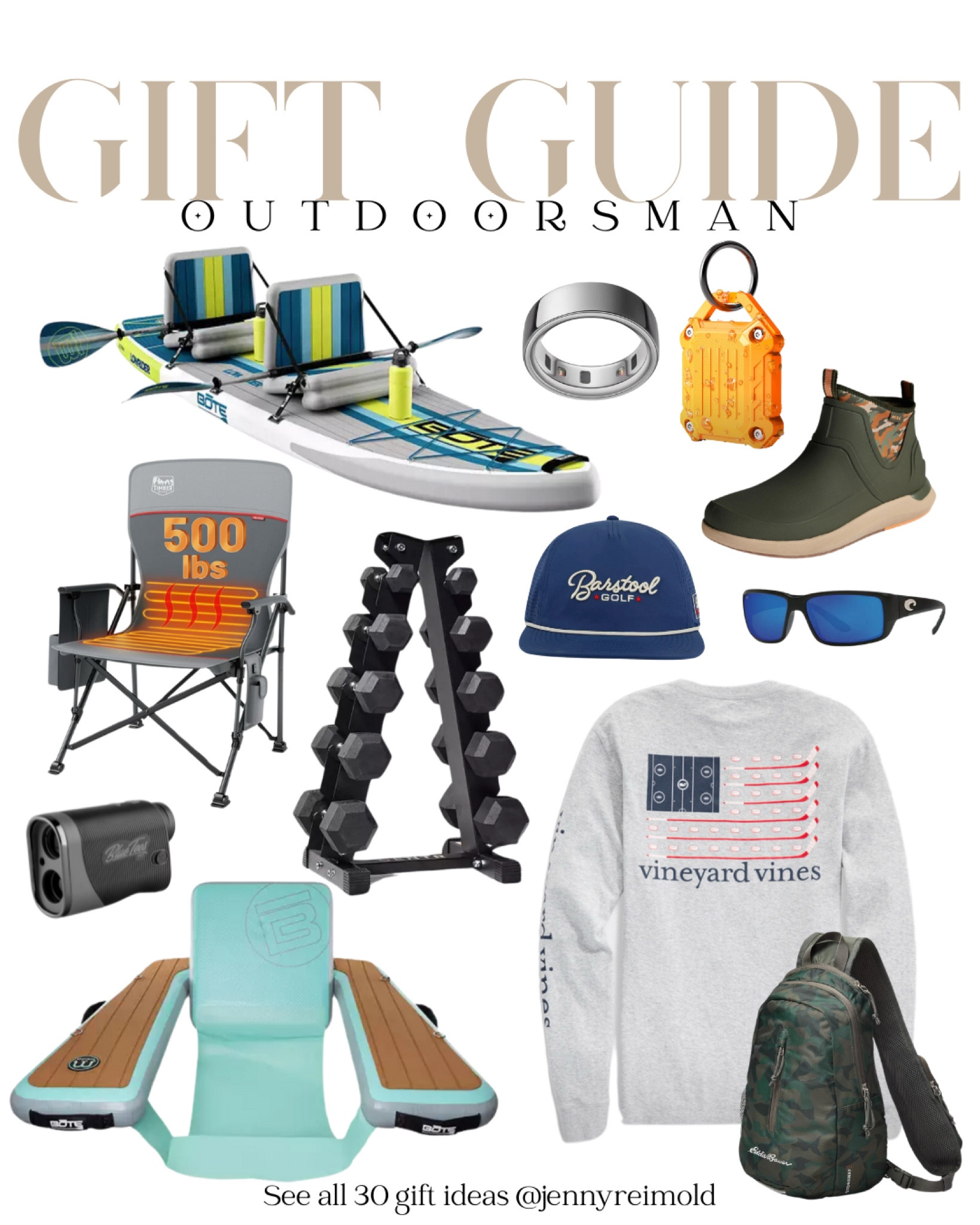 GIFTS FOR THE ATHLETE or OUTDOORSMAN ... Gender neutral gifts for the active person in your life!  

#LTKActive #LTKOver40 #LTKGiftGuide