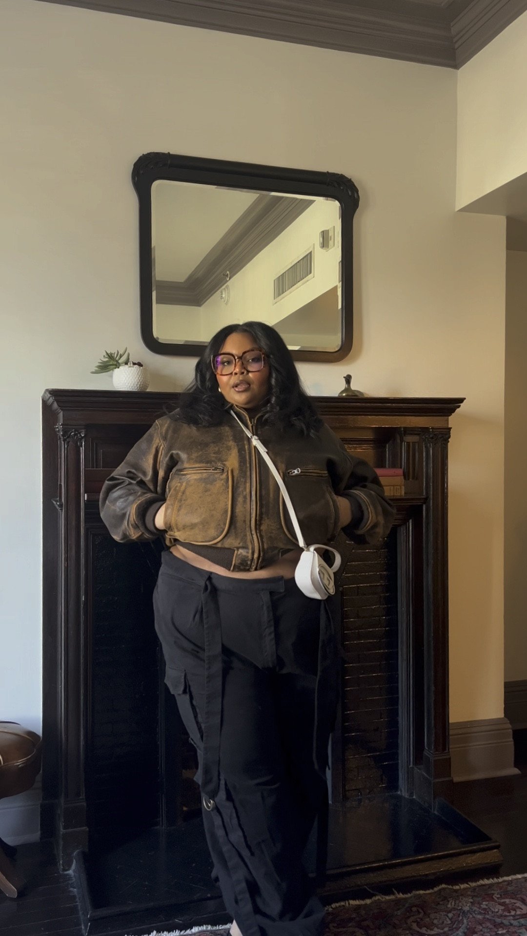 NYC OOTD 🍎🗽

- Pants are no longer available but I added some other options, you could definitely size up for a more baggy look
- Jacket is vintage but I love this option on Amazon looks very similar! 

#LTKmidsize #LTKplussize #LTKstyletip