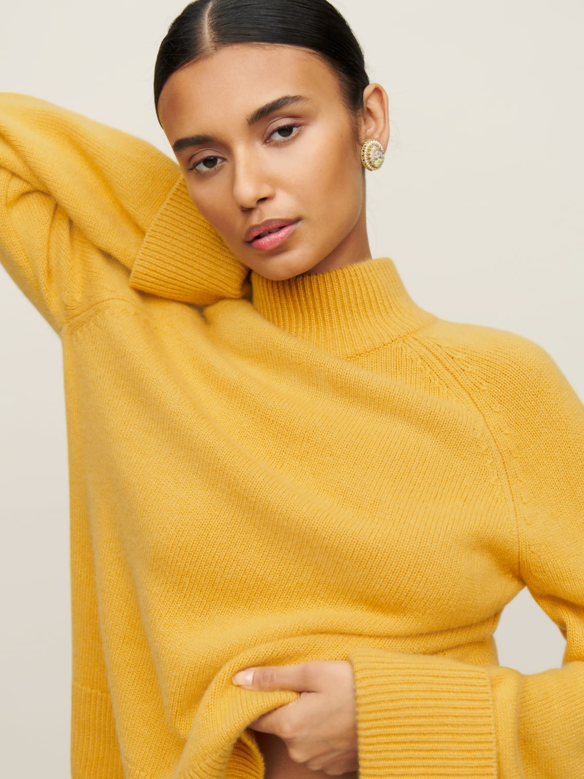 Garrett Cashmere Oversized Turtleneck | Reformation (Global)