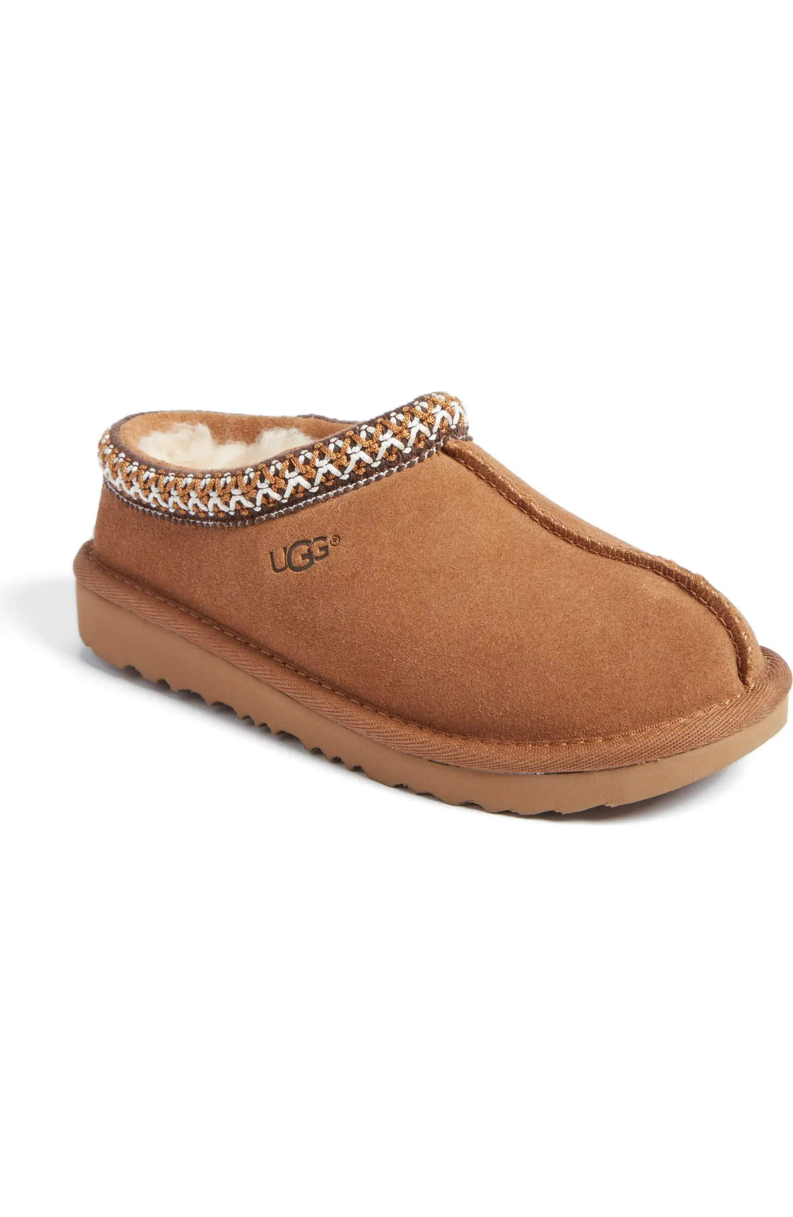 UGG® Kids' Tasman II Embroidered Slipper | Nordstrom | Nordstrom