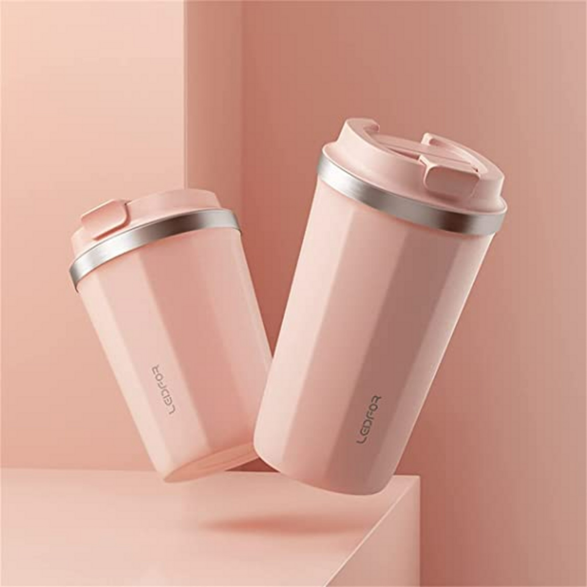 LEIDFOR Coffee Travel Mug, Tumbler with Leak Proof Lid, Double Wall Vacuum  Insulated Stainless Steel Travel