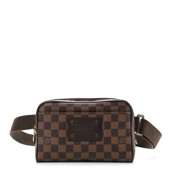 LOUIS VUITTON Damier Ebene Brooklyn Bum Bag | Fashionphile