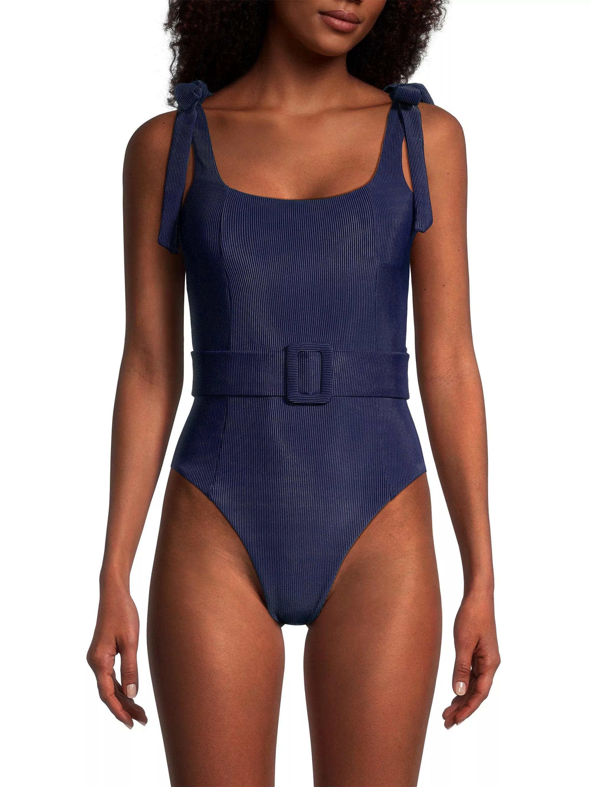 Sydney Ribbed One-Piece Swimsuit | Saks Fifth Avenue