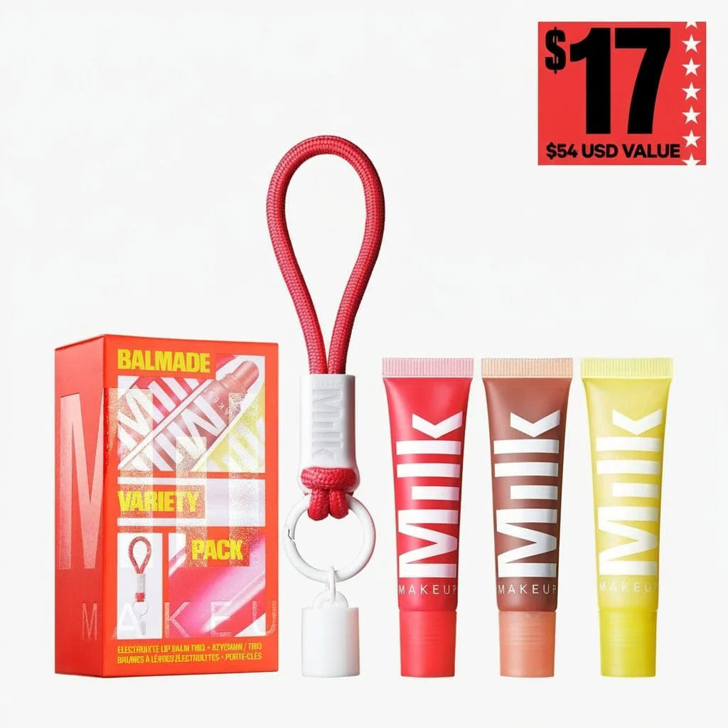 Balmade Variety Pack Tinted Lip Balm Trio | Milk Makeup | Milk Makeup