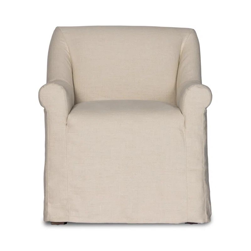 Brendell Linen Upholstered Armchair | Wayfair North America