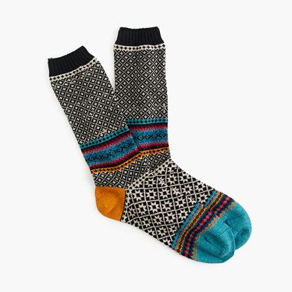 Chup™ geometric socks | J.Crew US