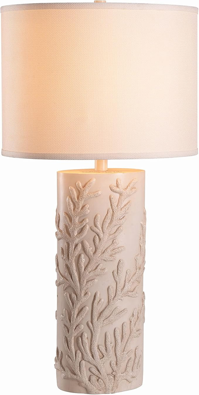 Kenroy Home 32267AWH Reef Table Lamps, Medium, Antique White | Amazon (US)