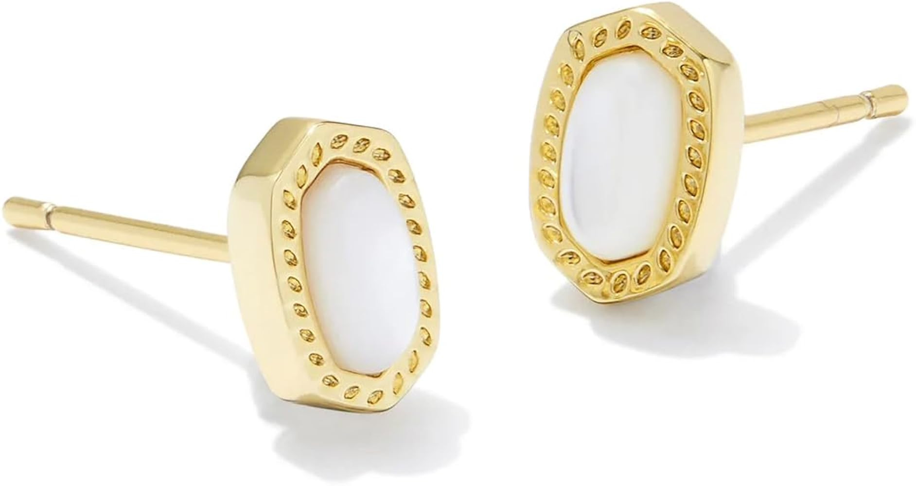 Kendra Scott Mini Ellie 14k Gold-Plated Stud Earrings, Fashion Jewelry for Women | Amazon (US)