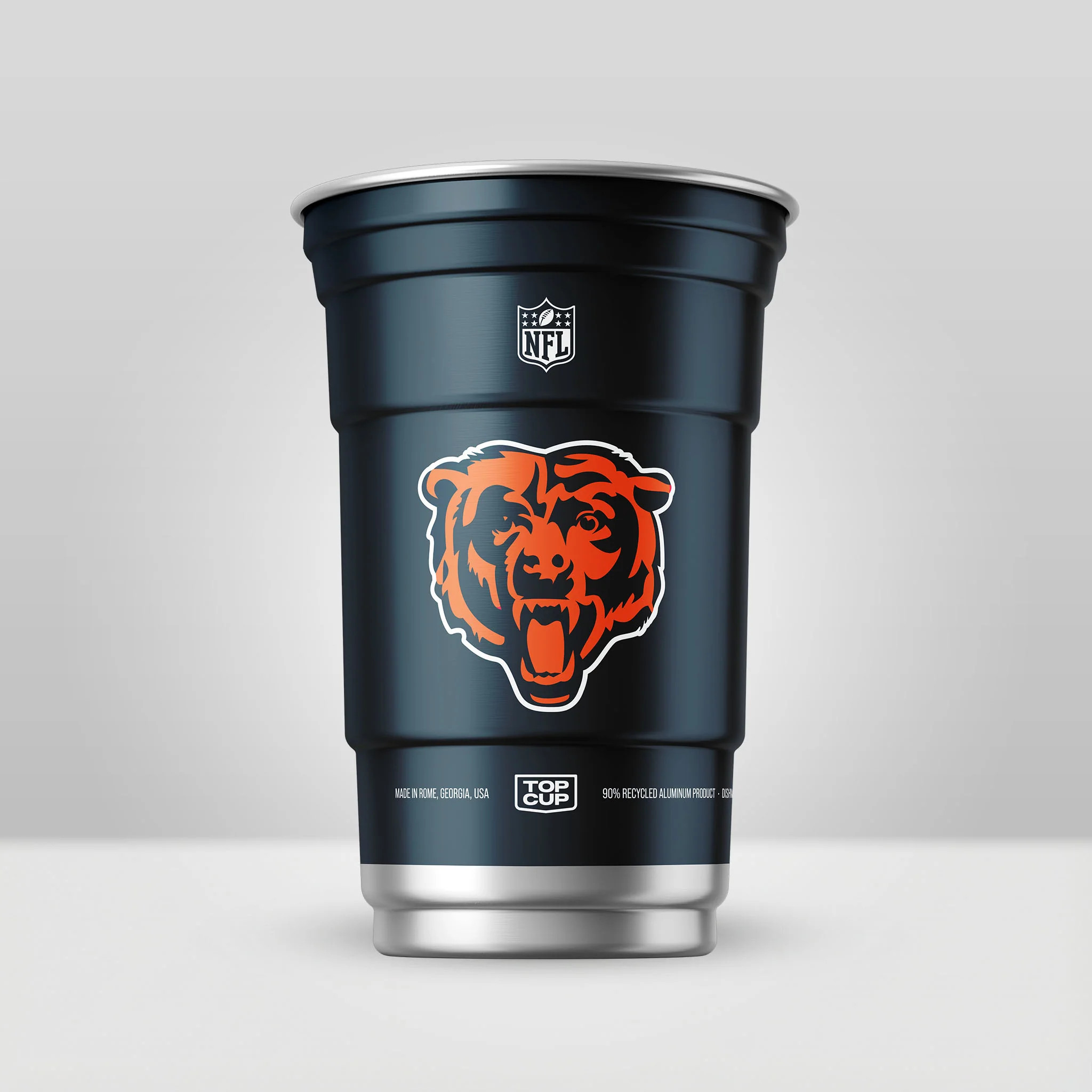 Top Cup Chicago Bears NFL Aluminum Cup | Top Cup