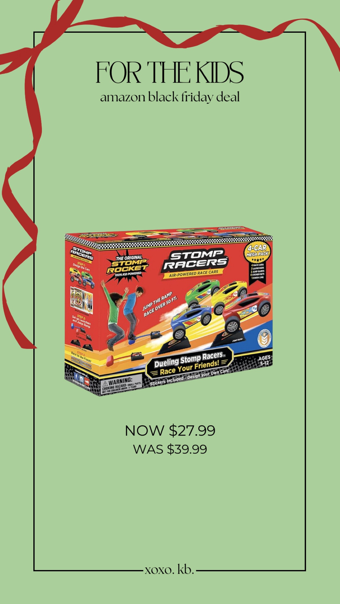 amazon // stomp racers // black friday deals // gift guide // christmas // sale // kids  

 #LTKCyberWeek #LTKGiftGuide #LTKKids