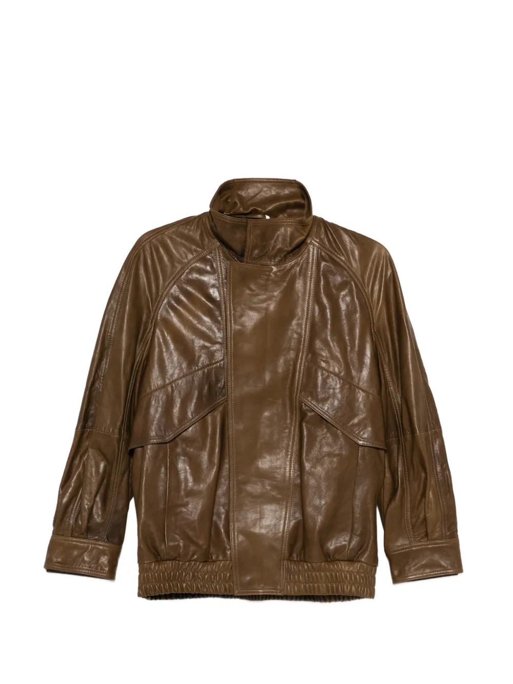 Nour HammourAriste leather jacket | Farfetch Global