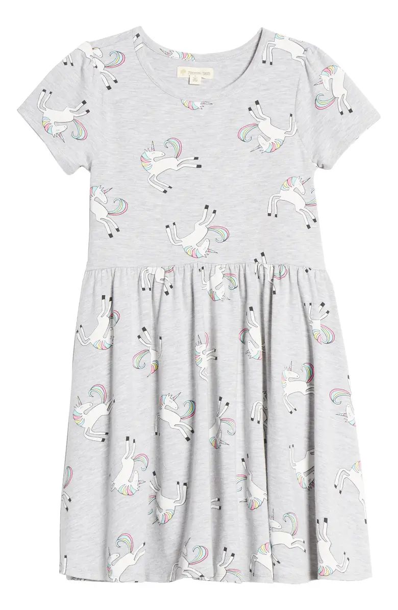 Print Short Sleeve Dress | Nordstrom