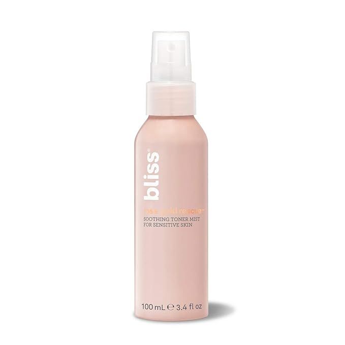 Bliss Rose Gold Rescue Toner Mist, Soothing & Refreshing Face Spray with Calming Rose Flower Wate... | Amazon (US)