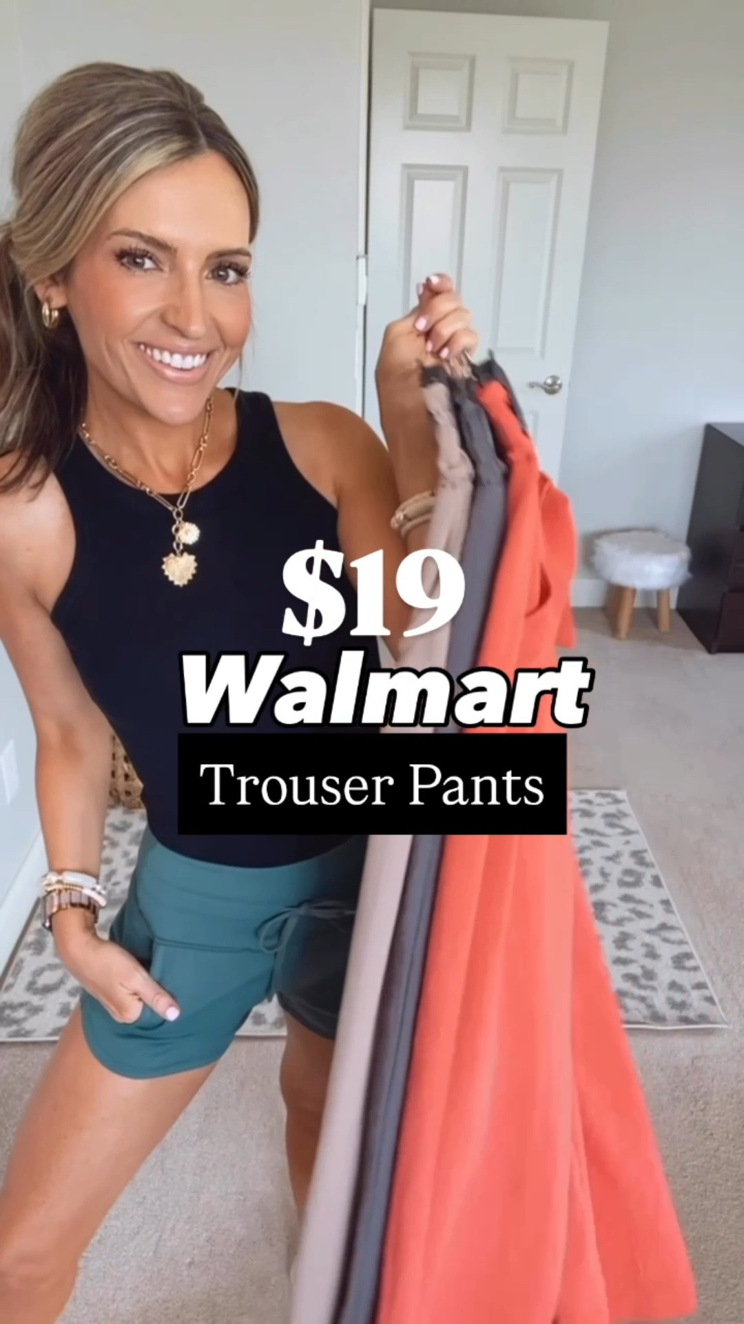The cutest wide leg trouser pants! Paper bag style waistband with adorable tie waist 🤩 extremely comfortable and flattering! Comes in 28 color options! I’m wearing my true size small, I’m 5’5"

#LTKWorkwear #LTKSeasonal #LTKootd