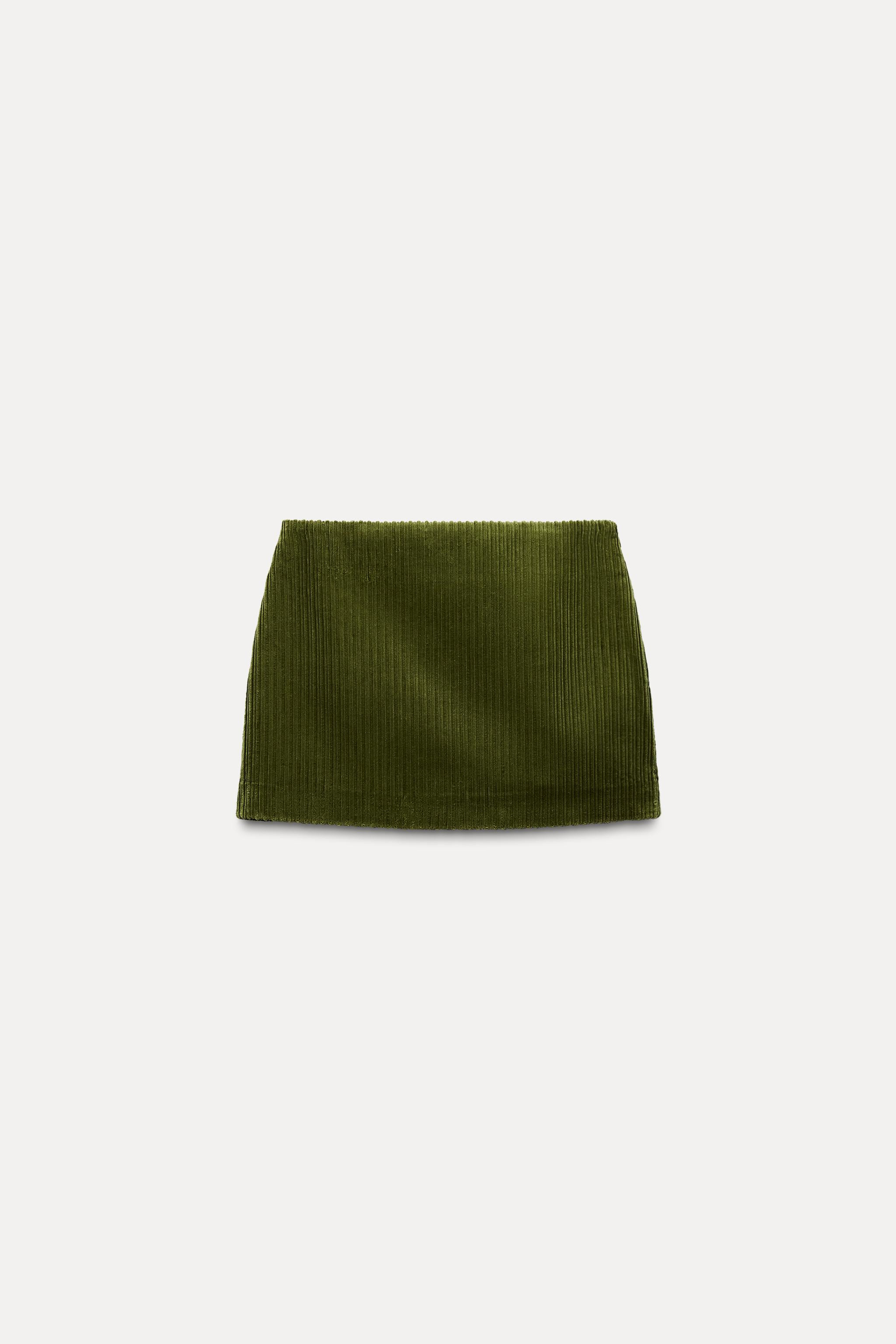 CORDUROY MINI SKIRT | Zara US
