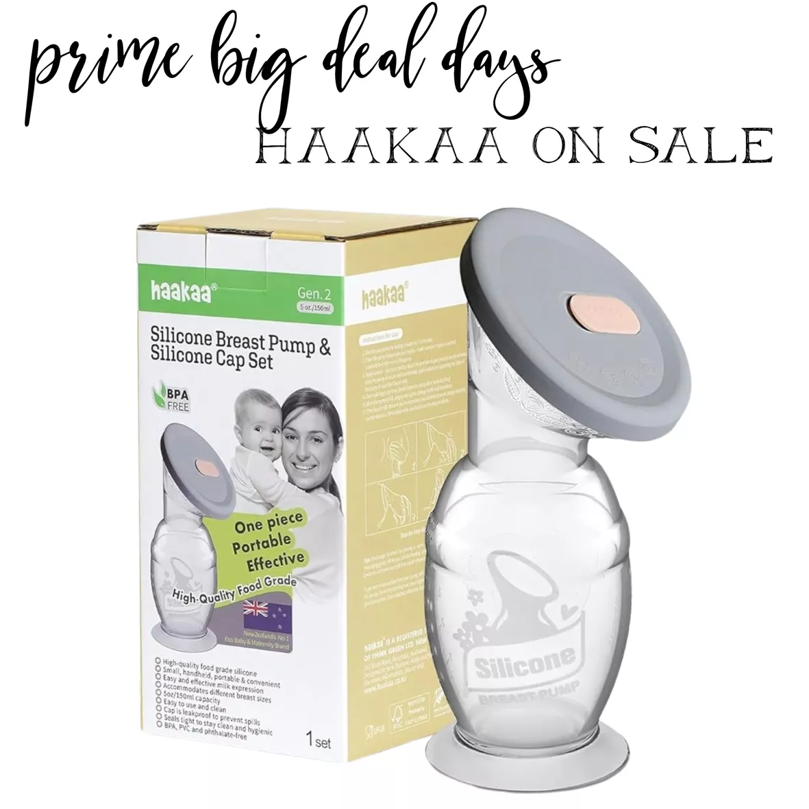 Haakaa Manual Breast Pump … curated on LTK