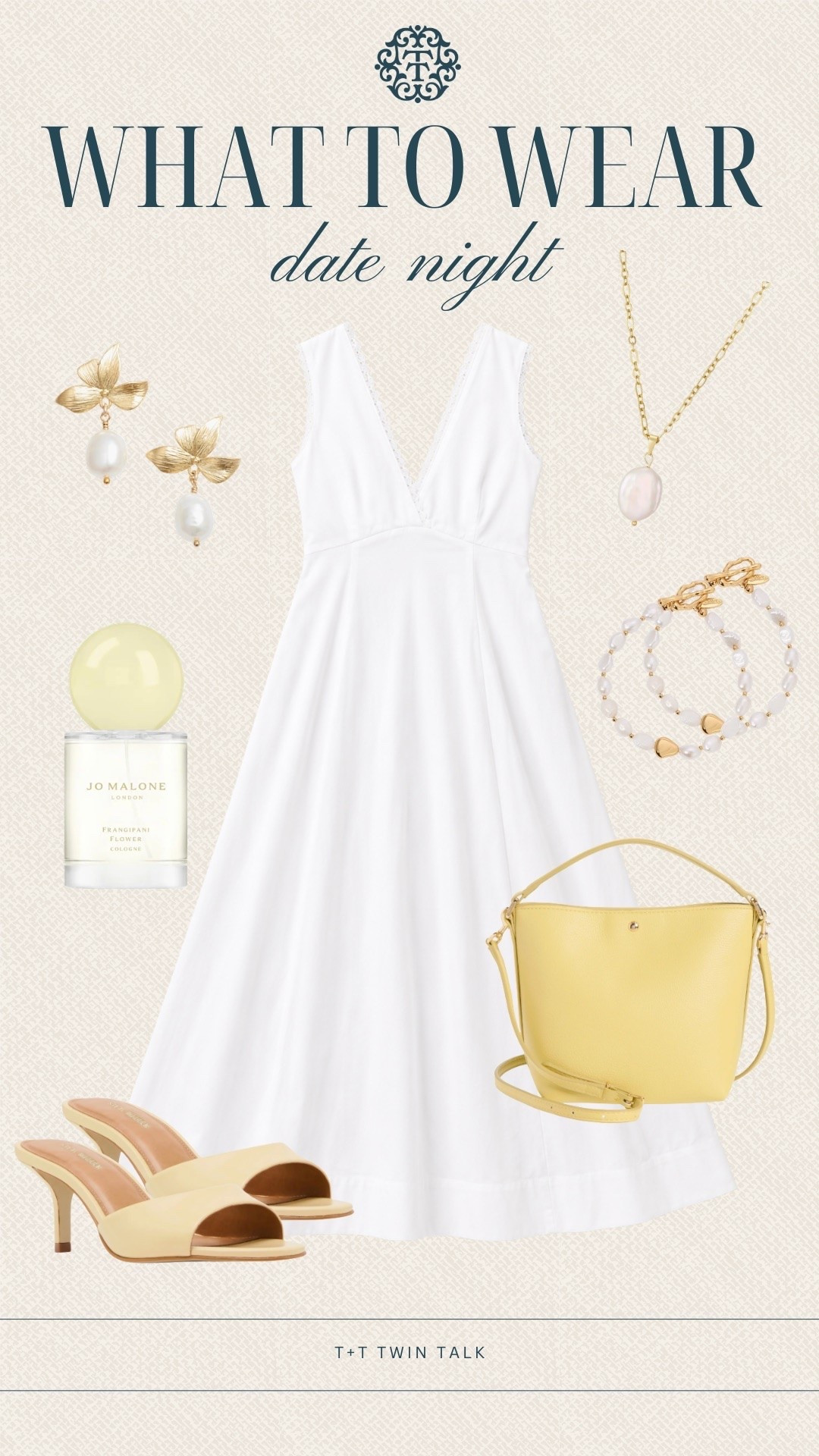 T+T, what to wear! This Anthropologie dress and Nordstrom bag are a beautiful pairing for date night. Finish the look with pearl jewelry and yellow heels for an outfit that's perfect for dinner, a rooftop evening, or celebrating something special.

#LTKSeasonal #LTKOver40 #LTKMidsize