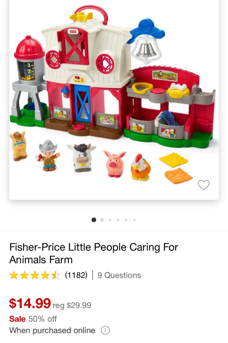 Little People Farm on sale for $15!!! run!!!! Just ordered H one from Santa! 

#LTKkids #LTKsalealert #LTKHoliday