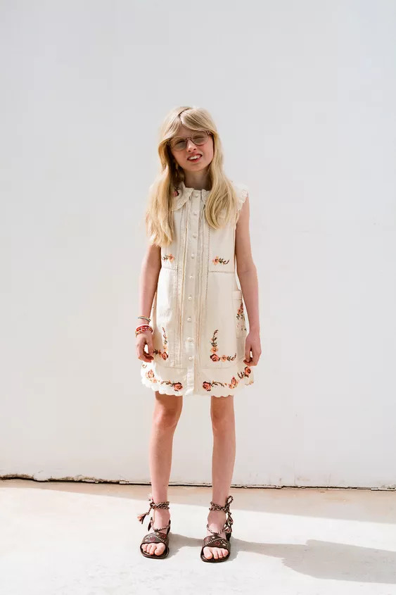 TAFFETA RUFFLE DRESS | Zara US