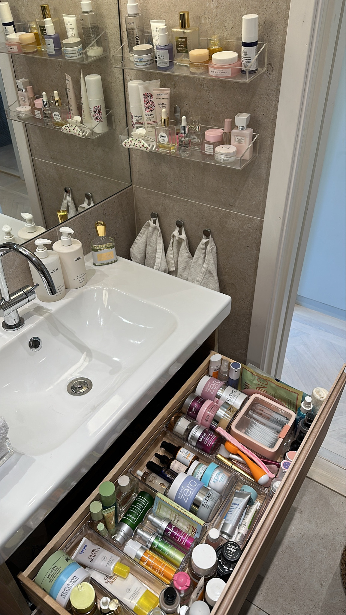 Beauty | skincare organization | bathroom drawer | bathroom decor | aesthetic | beauty products | girly 

#LTKBeauty #LTKFindsUnder50 #LTKHome