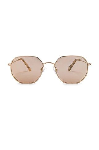 my my my Hayes Sunglasses in Gold & Gold from Revolve.com | Revolve Clothing (Global)