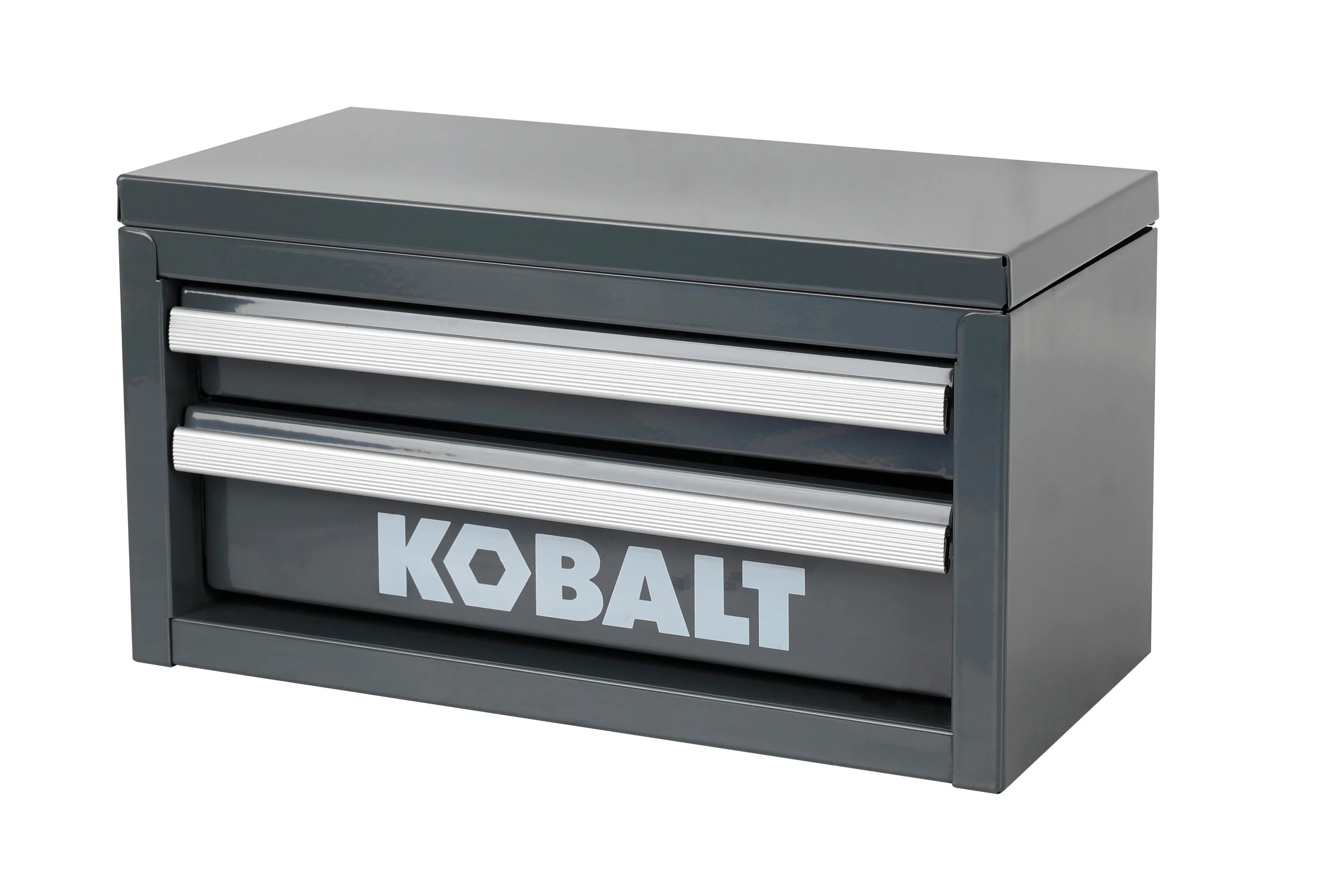 Kobalt Mini 10.83-in W x 5.91-in H x 5.91-in D 2-Drawer Gray Steel Tool Box | 54421 | Lowe's