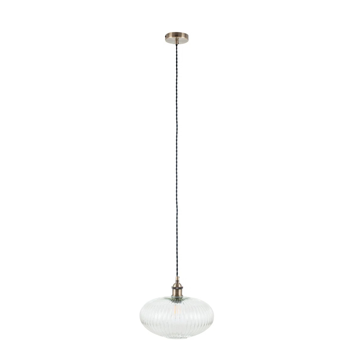 Roycroft 1 - Light Clear Single Pendant | Wayfair UK